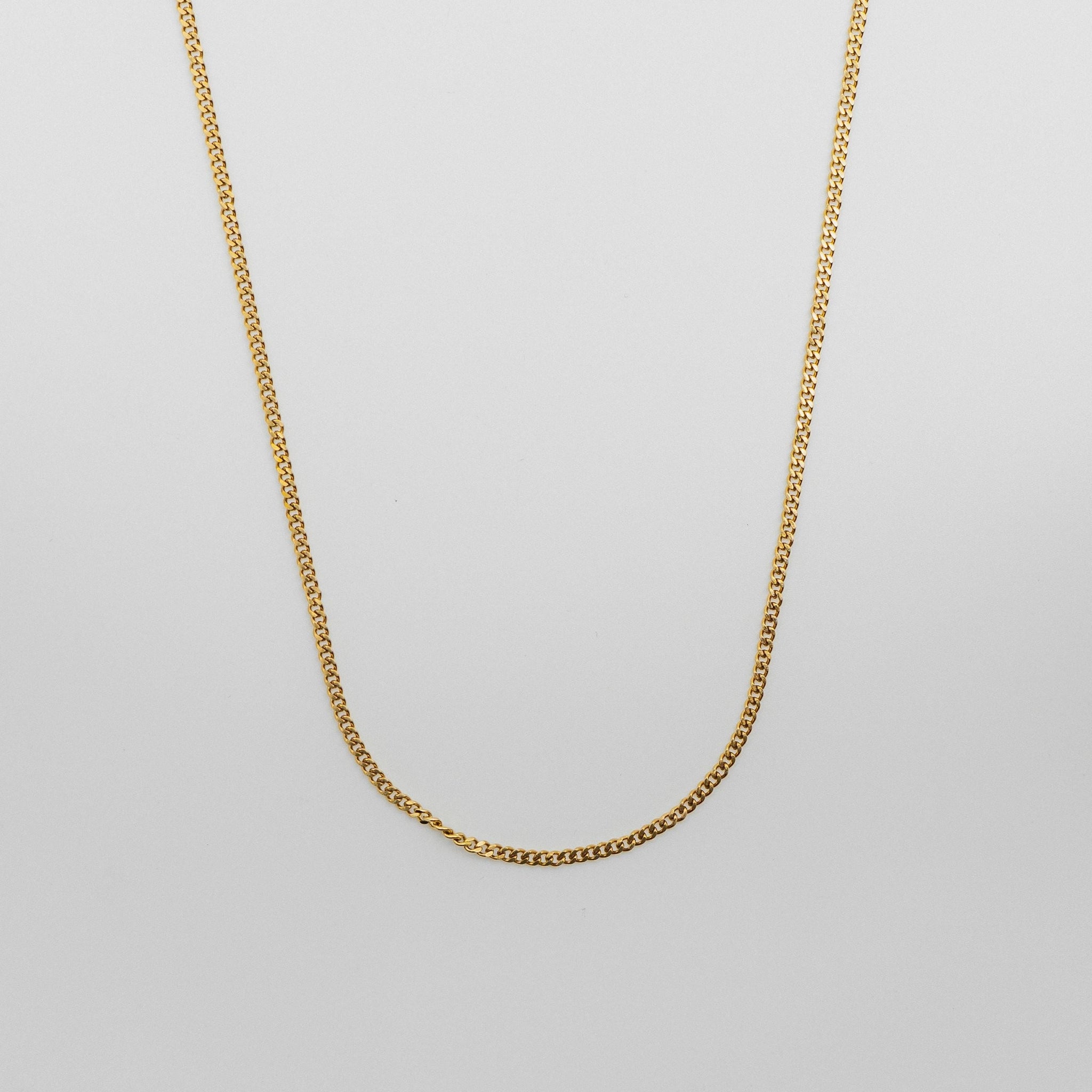 Gold Connell Curb Chain for Men
