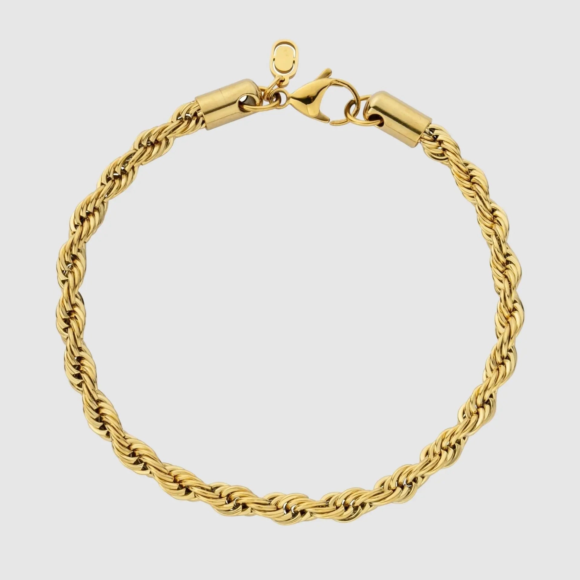 Rope Bracelet (Gold) 5mm MIXX CHAINS