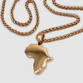 Africa Pendant (Gold) MIXX CHAINS