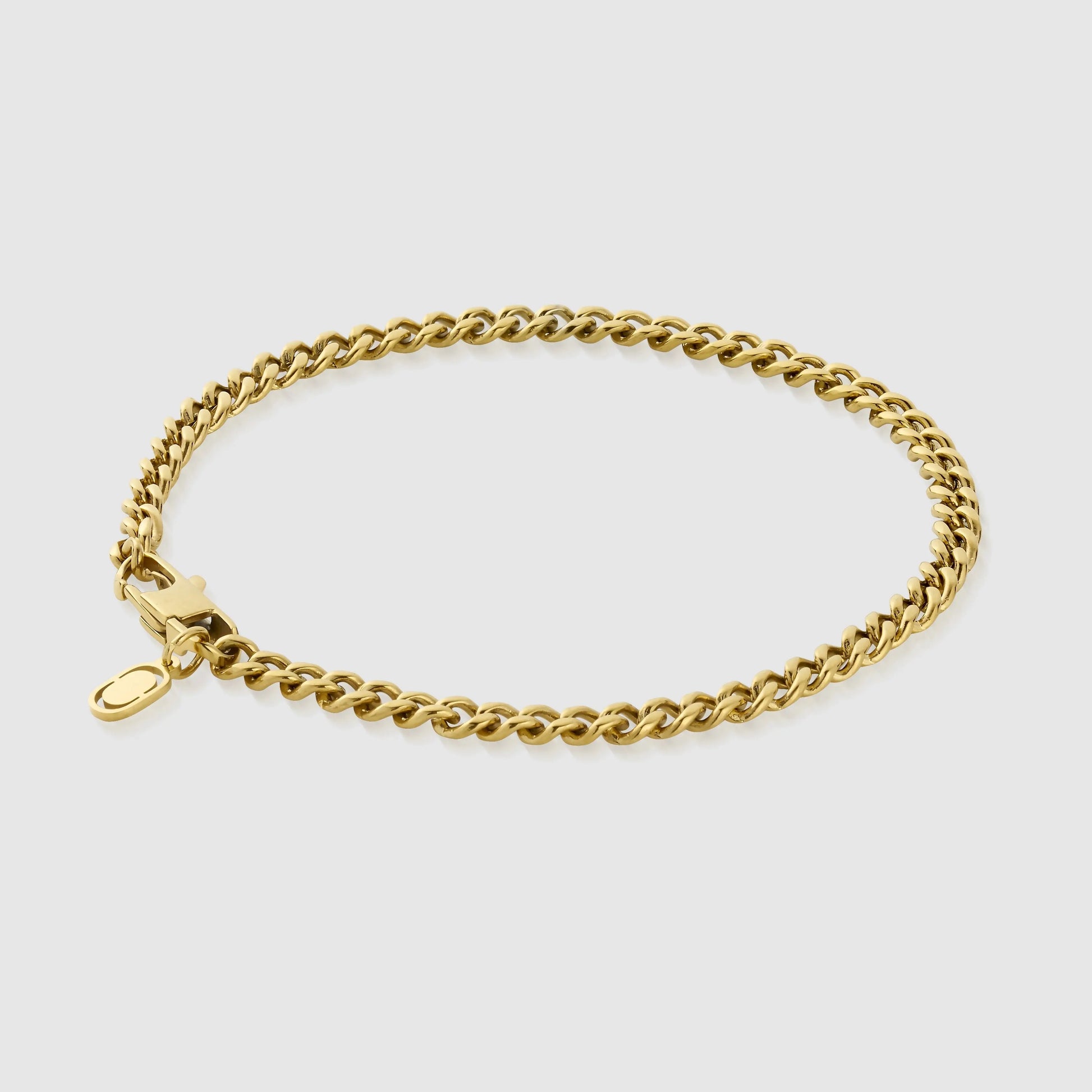 Cuban Bracelet (Gold) 4mm MIXX CHAINS