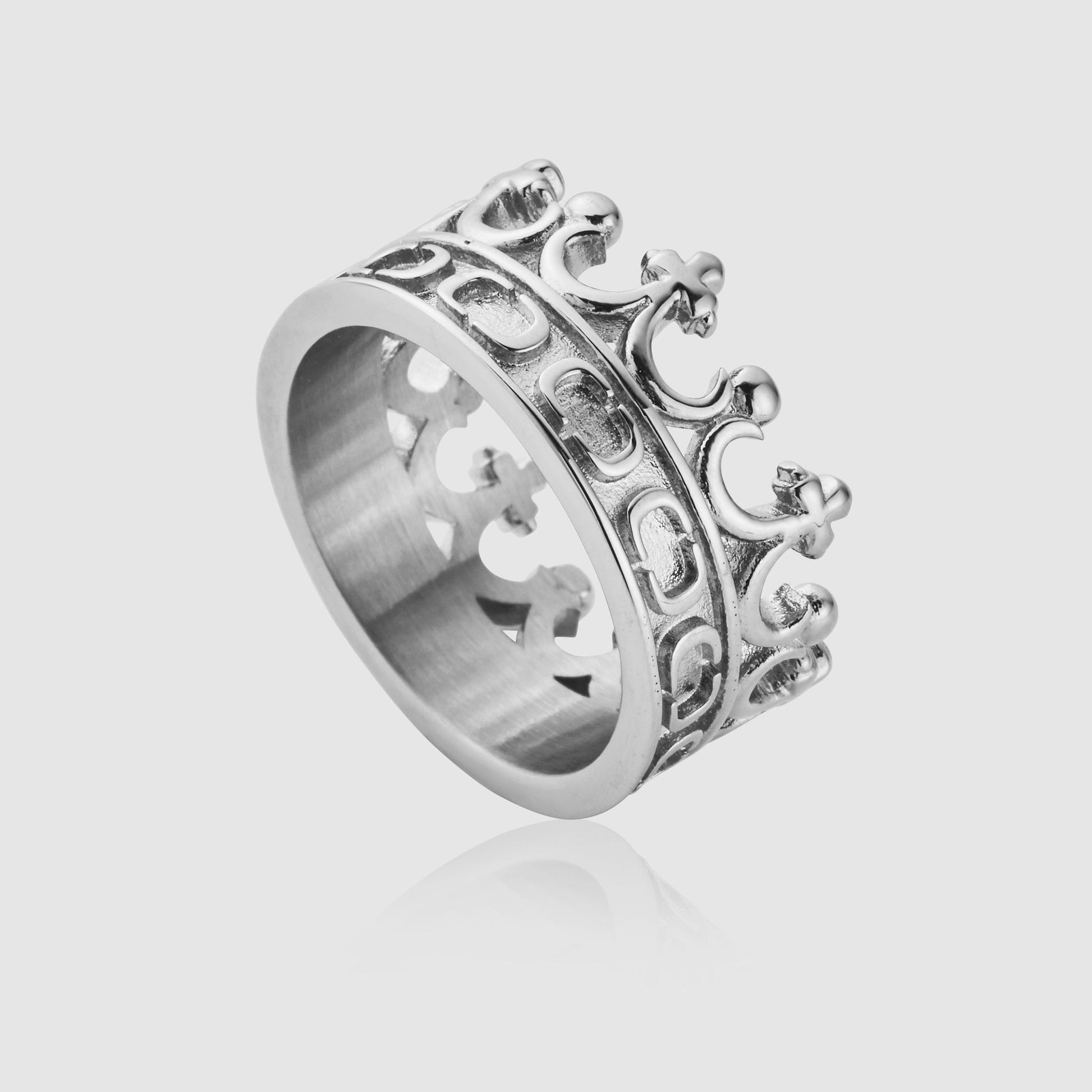 Crown Ring (Silver) MIXX CHAINS