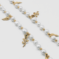 Pendant Real Pearl Necklace (Gold) MIXX CHAINS