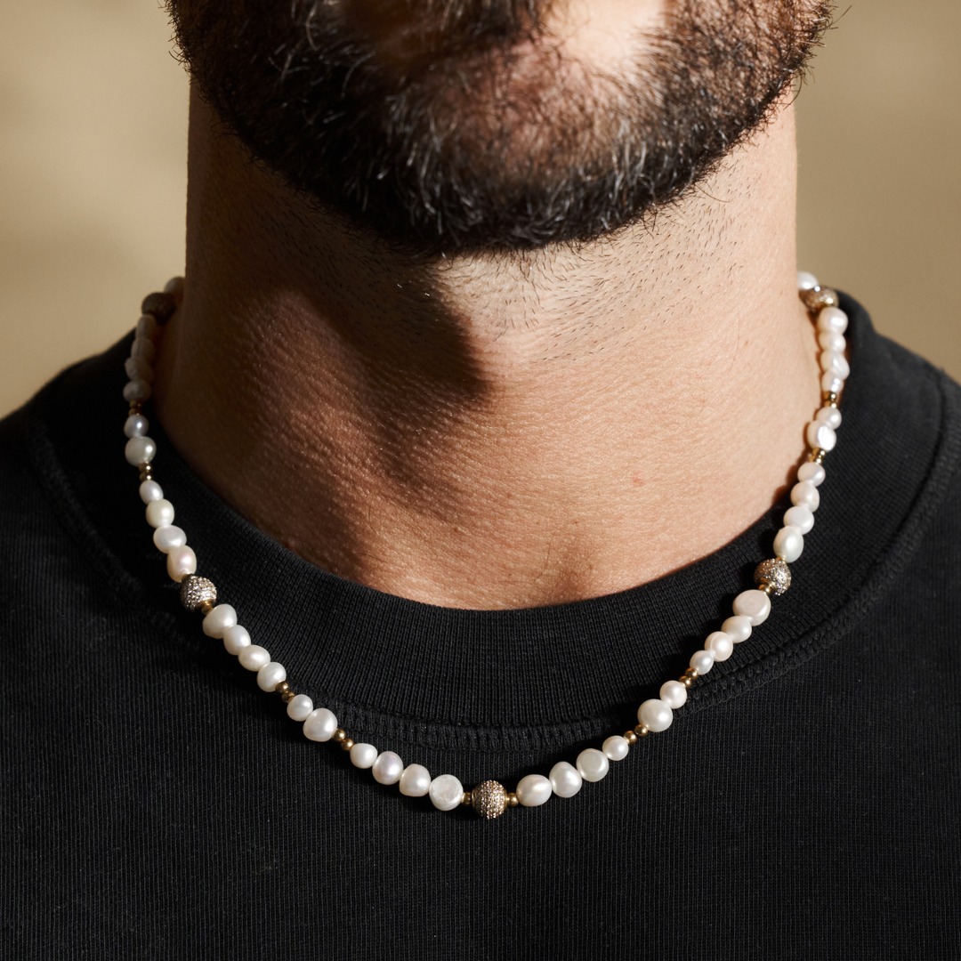 Men's Pearl Necklaces - Custom Made in Sydney | Aquarian Pearls