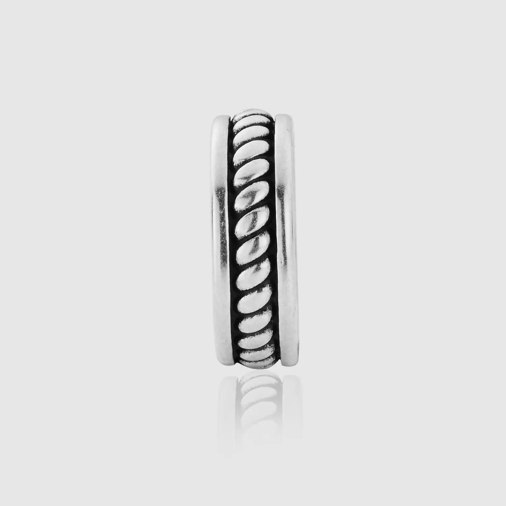 Rope Ring (Silver) MIXX CHAINS