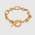 Toggle Milan Bracelet (Gold) MIXX CHAINS