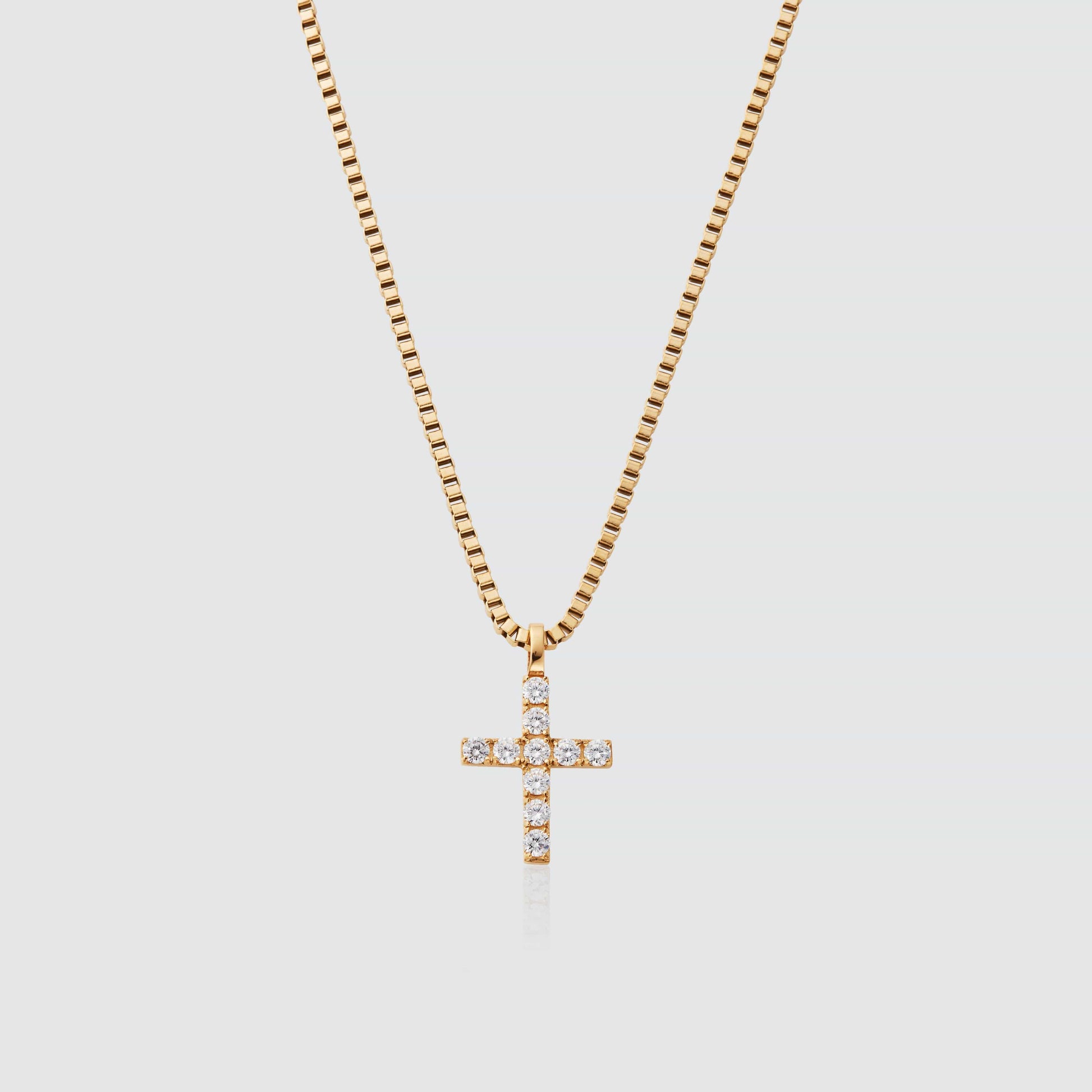 Iced Cross (Gold) MIXX CHAINS